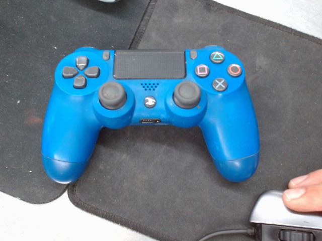 Manette ps4 bleu