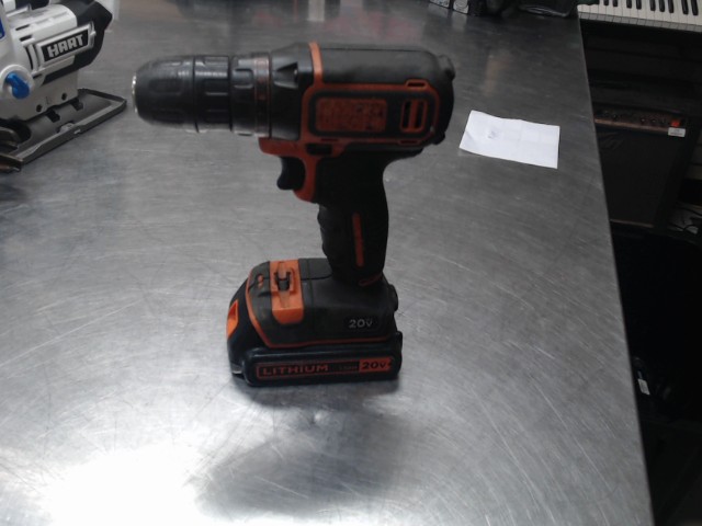 Perceuse ss fil+batt 20v