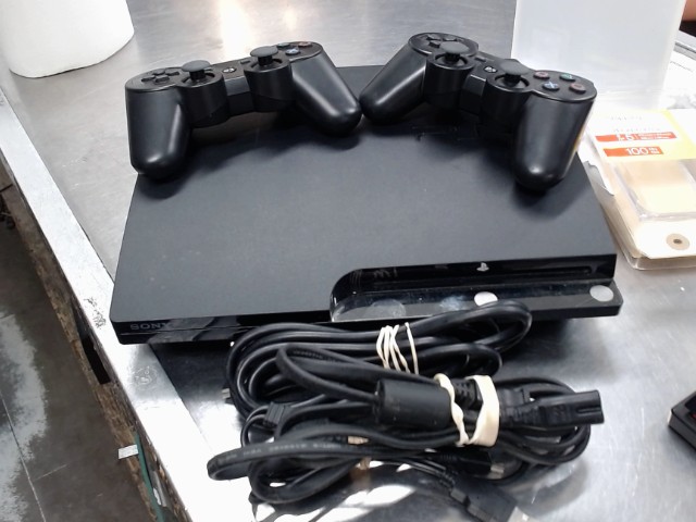 Consle ps3 slim+2man chinoise+wire