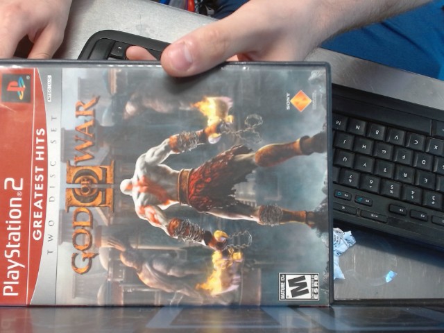 God of war ps2 2 disc
