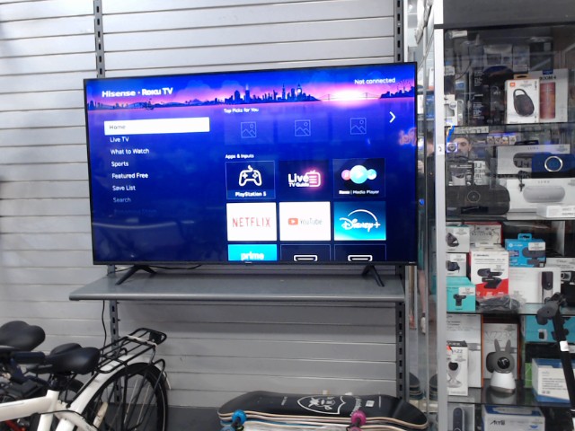 Tv 58 pouces led lcd 4k avec manette