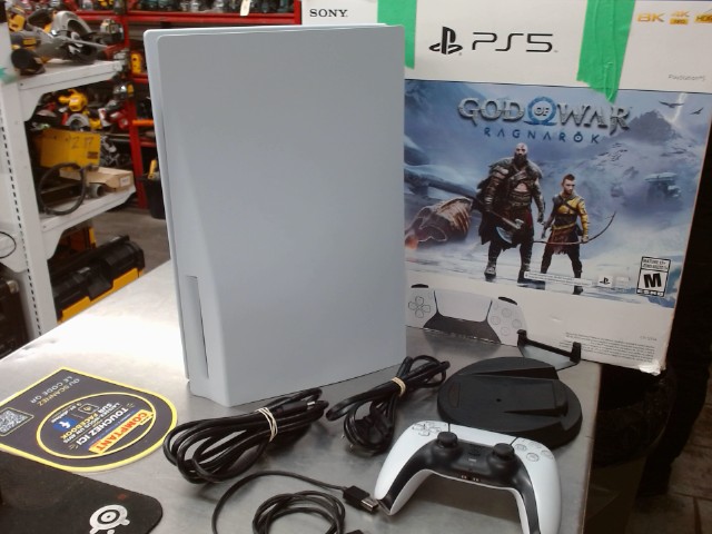 Ps5 avec manette et fils ds boite