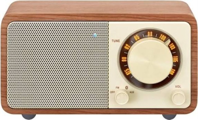 Bluetooth speaker&fm radio wood cabinet