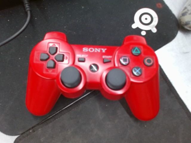 Manette ps3 rouge