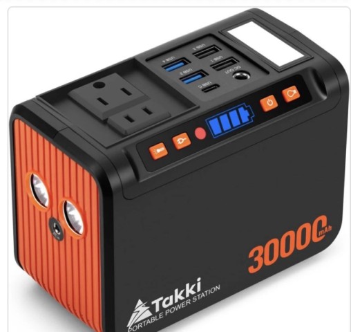 Portable power station no dc charger
