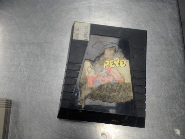 Jeu popeye sur atari