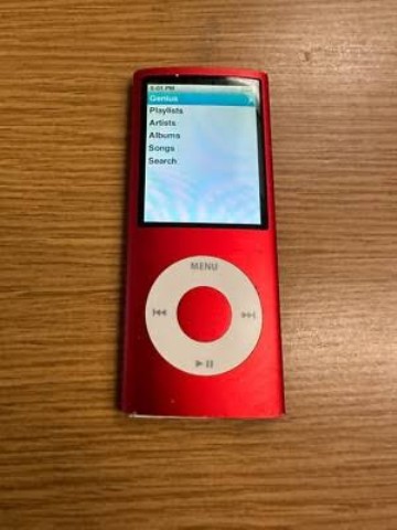Lecteur mp3 8gb rouge