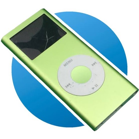 Lecteur mp3 4gb vert