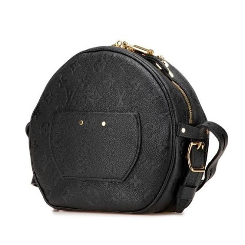 Monogram empreinte boite chapeau mm