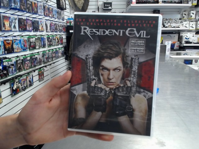 Coffret dvd resident evil