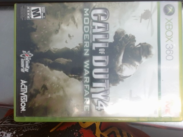 Cod4 xbox 360