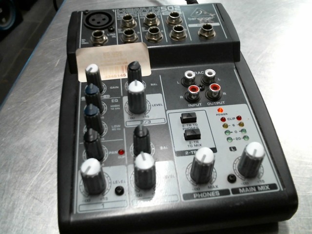 Interface audio usb xenyx 502