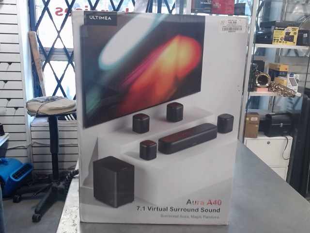 Channel virtual surround soundbar
