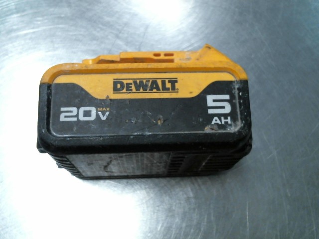 Batterie dewalt 20v 5ah