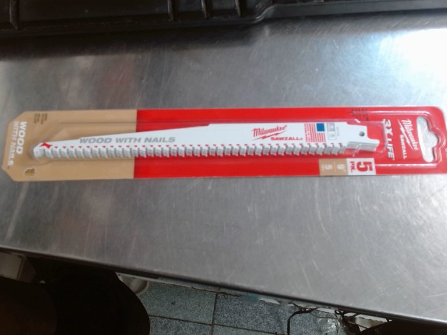 Sawzall blade