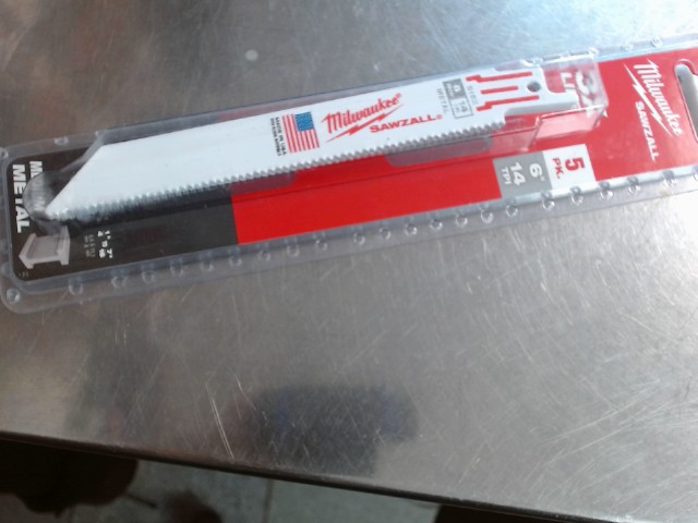 Sawzall blade