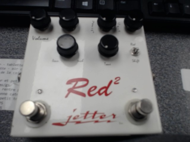 Pedale de guitare jetter red squared