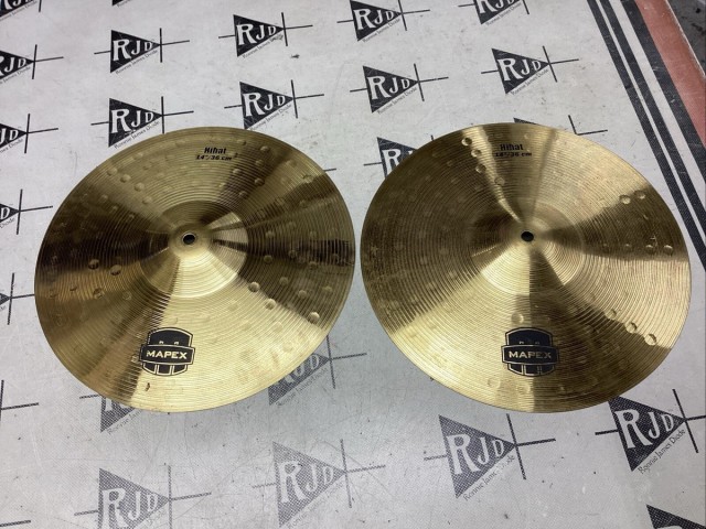 Mapex hi hats 14�/36cm hi hat cymbals