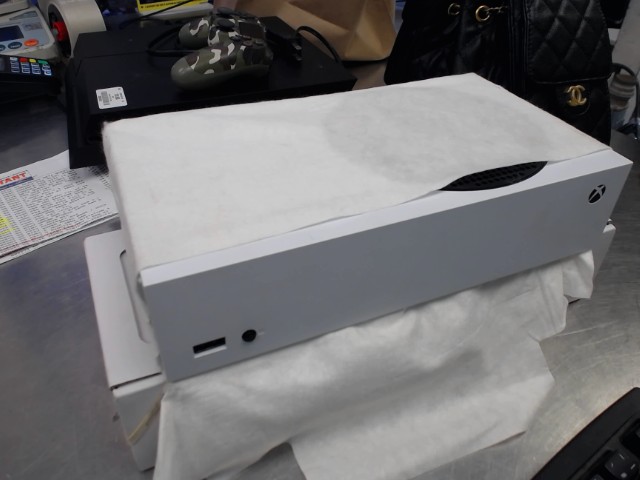 Console xbox series s+man+fils