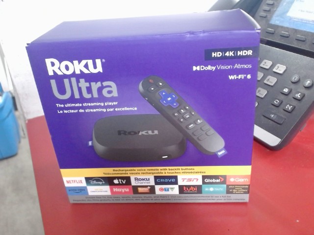 Roku box tv dans boite