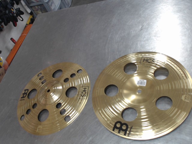 Cymbale trash stack 12''(2x)