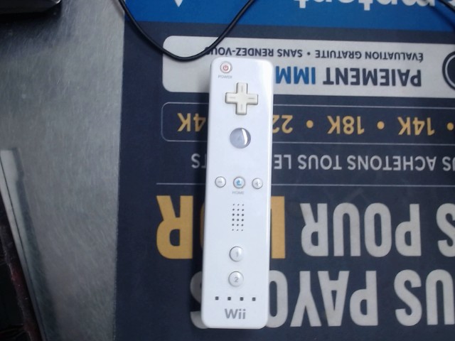 Manette wii blanche