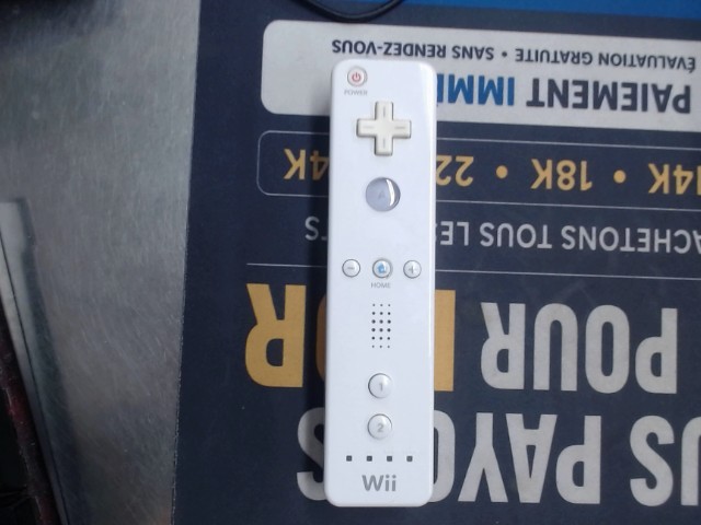 Manette wii blanche