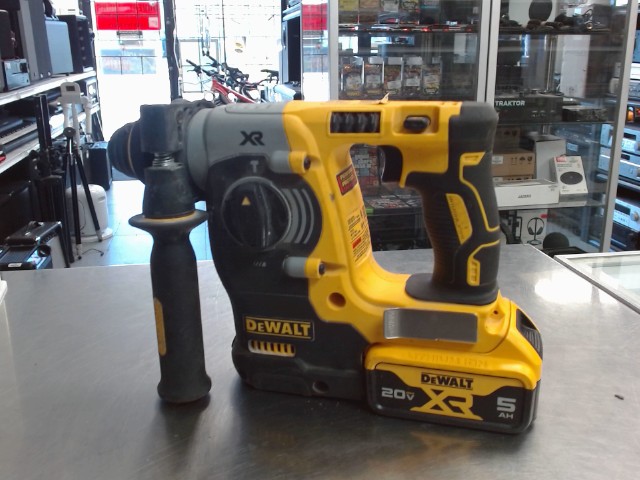 Rotary hammer dewalt + 5h batt