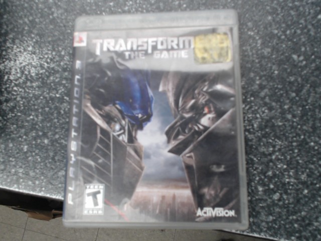 Transformer the game ps3