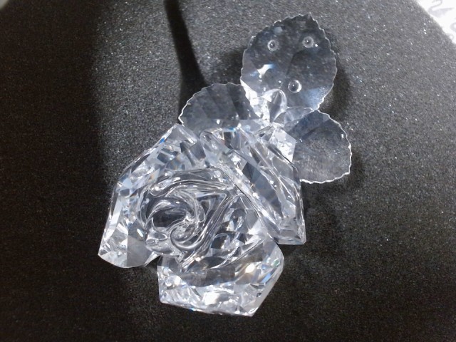 Silver crystal en fleur