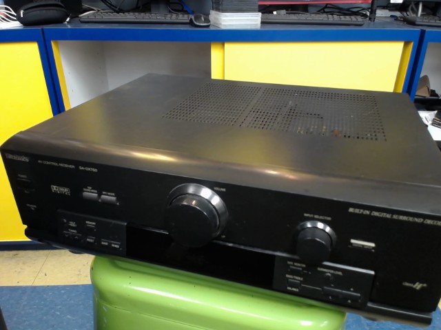 Stereo receiver noir
