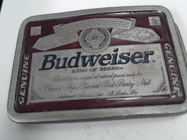 Belt buckle budweiser original