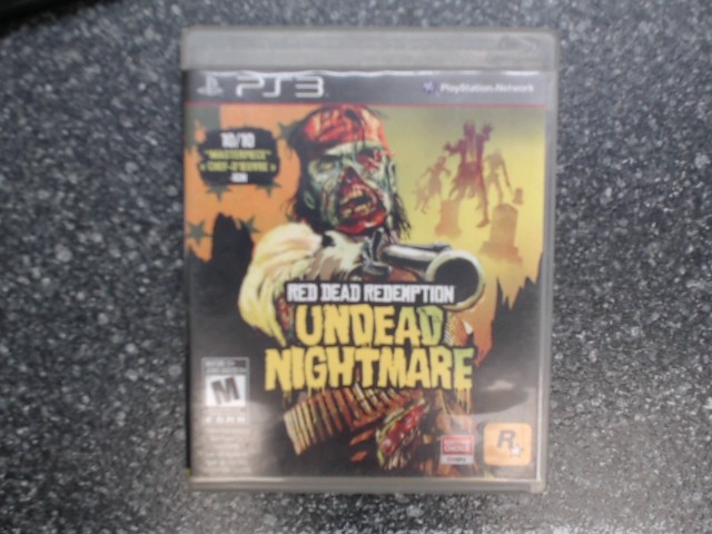 Red dead redemption undead nightmare ps3