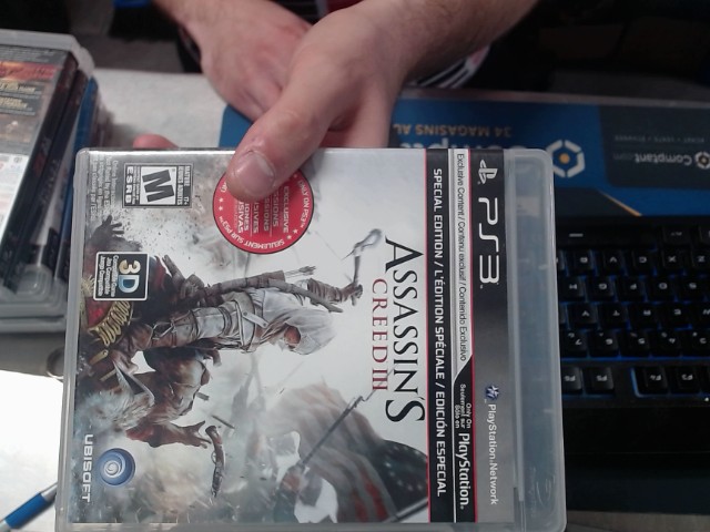 Assasin  creed 3 ps3