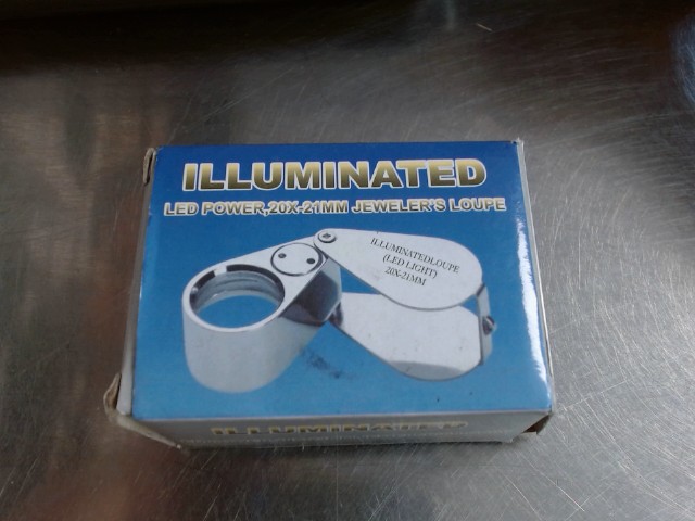 Loupe pour bijoutier