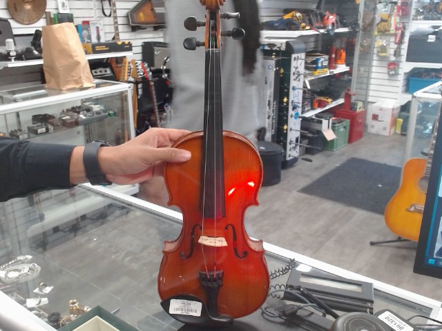 Violon avec son casee
