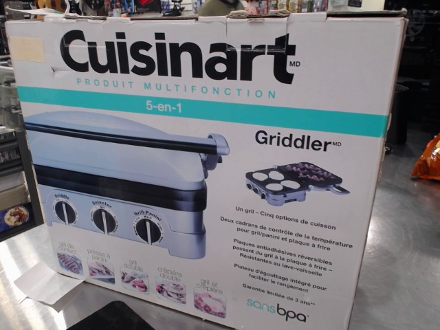 Plaque de cuisson 5 en 1