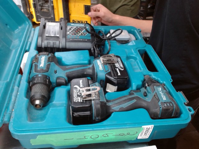 Kit drill impact chargeur