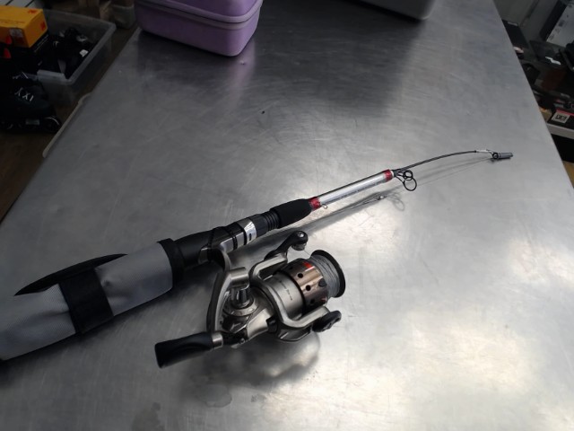 Canne a peche r�tractable