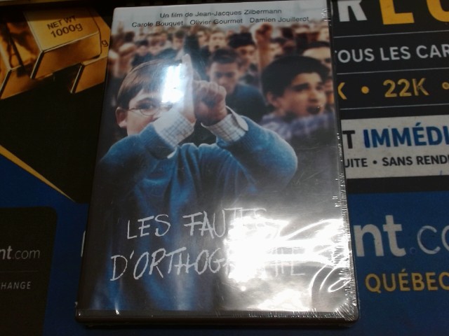 Les fautes d'orthographe