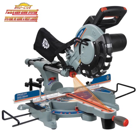 10' sliding compound miter saw avec lase