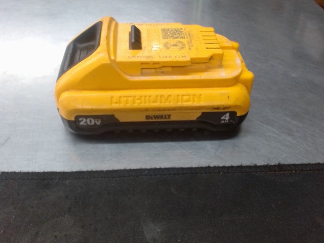 Batterie 4ah 20v dewalt