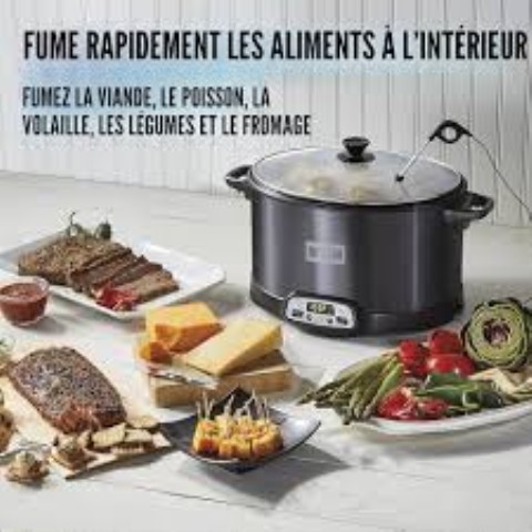 Fumoir et mijoteuse 2en1 neuf
