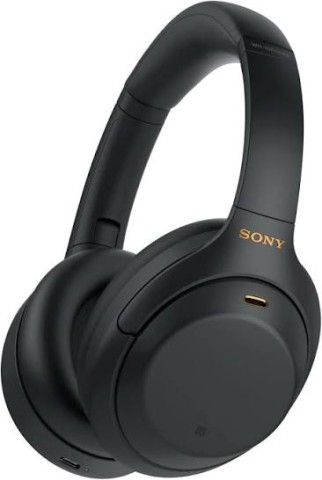 Sony bluetooth headphones anc black