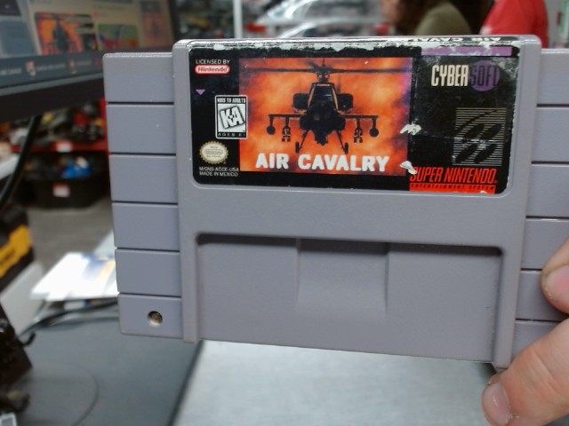 Air cavalry sur super nintendo propre