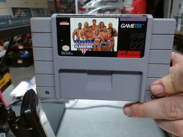 American gladiators sur super nintendo