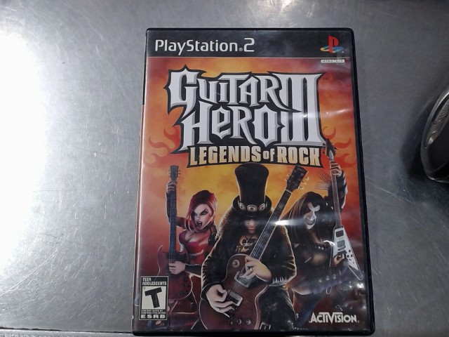 Guitar hero 3 legends of rock