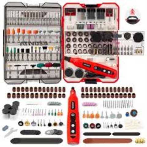 Mini rotary tool 4v cordless with acc
