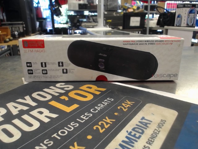Speaker bluetooth dans boite