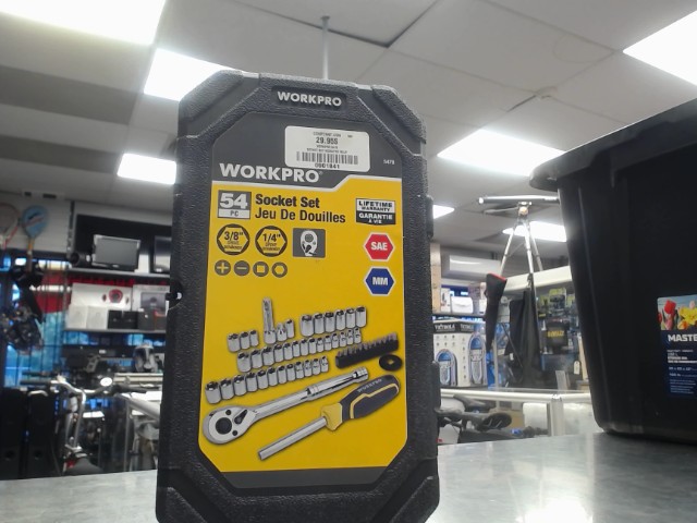 Socket set workpro neuf